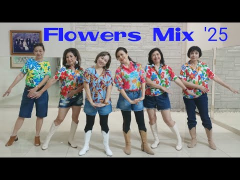 Flowers Mix '25 Line DAnce (demo & count)