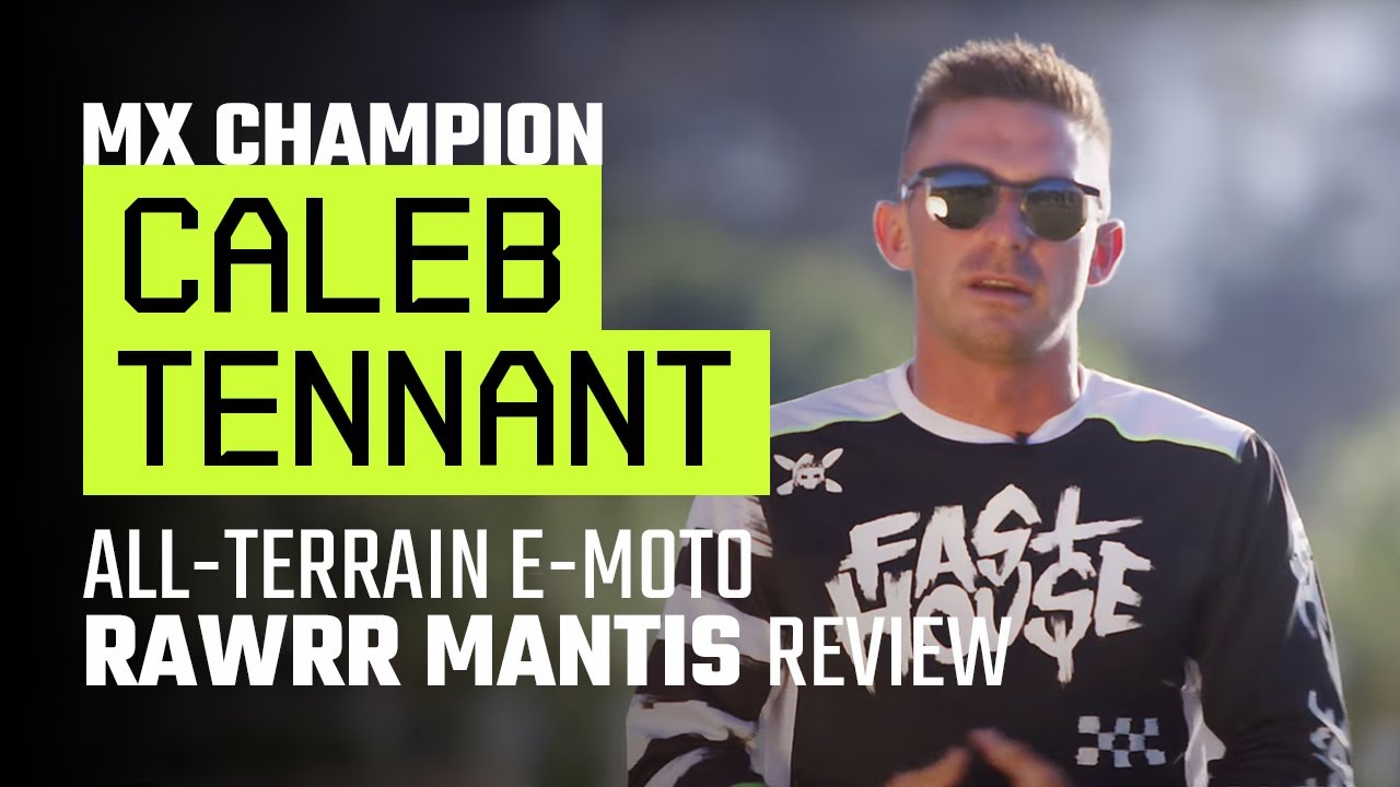 Six-Time South African Motocross Champion Caleb Tennant Reviews Rawrr Mantis Electric Dirt Bike
