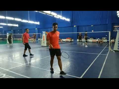 Badminton MuhibbahTeam Men's Double Sparring - Faiz / Wayne Azmi Vs Irfan / Shahrizal