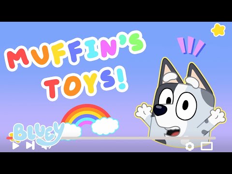 Capa de Unboxing Da Muffin 🎁💜 | Pequenas Histórias com Bluey | Bluey Português Brasil Canal Oficial