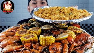 MIXED SEAFOOD OVERLOAD Mukbang ASMR | Mukbang Philippines 