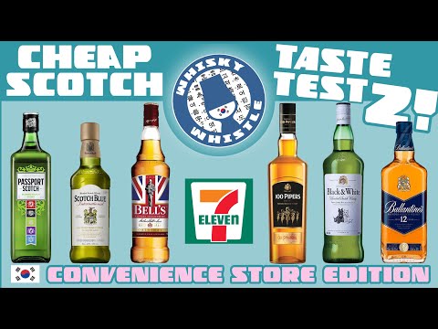 Cheap Scotch Taste Test 2! 6 more Scotches compared!!