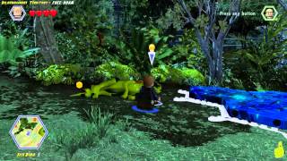 Lego Jurassic World: Dilophosaurus Territory FREE ROAM (All Collectibles) - HTG
