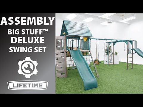 Lifetime Big Stuff™ Deluxe Swing Set | Lifetime Assembly Video