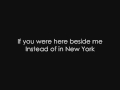 Snow Patrol - New York (with Lyrics)