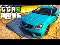 Mercedes-Benz C63 AMG for GTA 5 video 7
