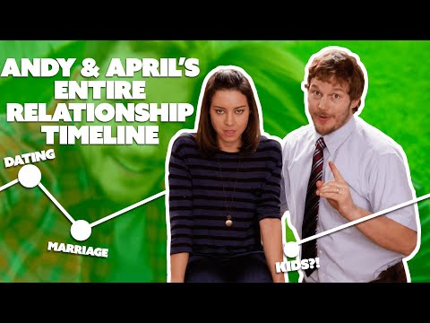 Andy and April: The Entire Relationship Timeline | Parks and Recreation | Comedy Bites