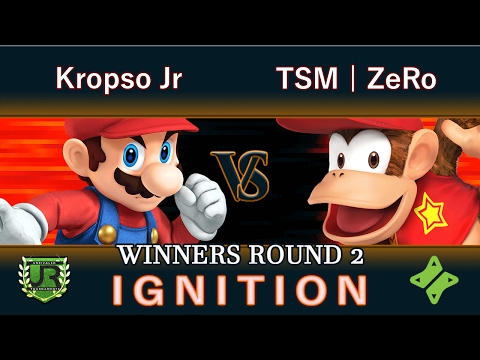 Ignition #86 WINNERS ROUND 2 - Kropso Jr (Mario2) vs TSM | ZeRo (Diddy Kong)