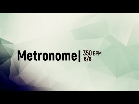 350 BPM Metronome 6/8