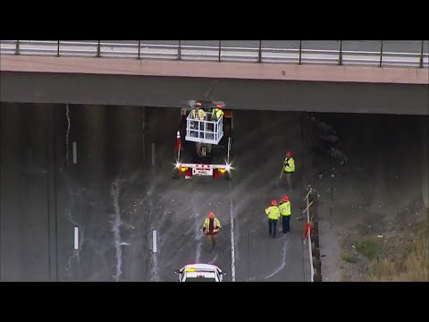 Semi Strikes I-70 Bridge In Lakewood, Drives Off