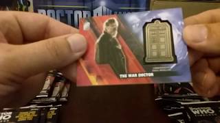 Unboxing Box 12 of 12 a case Topps Doctor Who Timeless Trading Cards