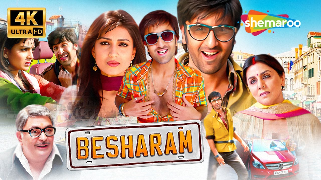 Besharam (2013) - Ranbir Kapoor Superhit Full Comedy Movie! (4K) | Rishi Kapoor | Pallavi Sharda