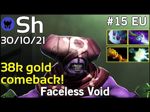 Sh [FusRoDah] plays Faceless Void!!! Dota 2 7.21