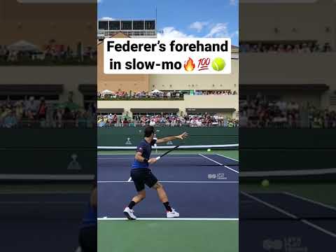 One of the best forehand on tour? 💯👍🏼🔥 #FEDERER