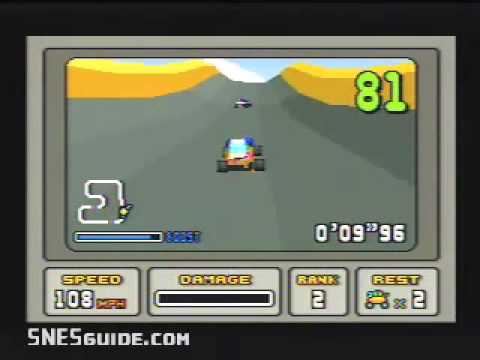 Stunt Race FX Super Nintendo