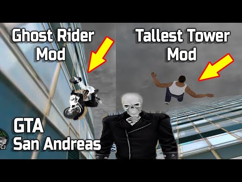 Can Ghost Rider's Bike climb Tallest Tower? | GTA San Andreas Gameplay HD