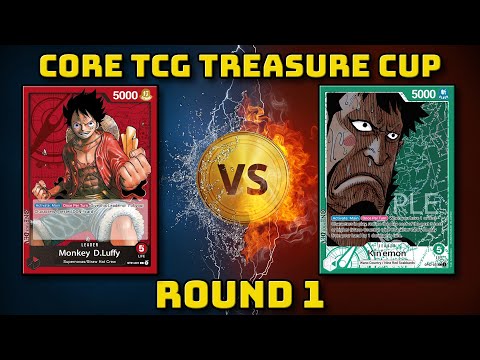 Luffy VS Kinemon || Treasure Cup Round 1 || One Piece TCG