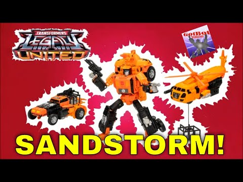 Transformers Legacy United Sandstorm - GotBot True Review NUMBER 1170