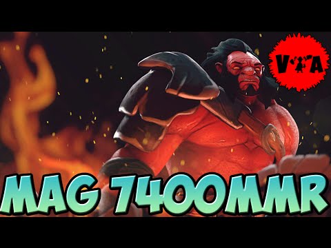 Dota 2 - Mag 7400 MMR Plays Axe vol #1 - Ranked Match