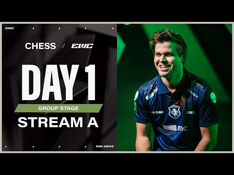 Chess at EWC 25 - Day 1 -  Group Stage - Stream A