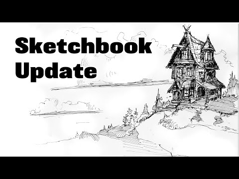 Sketchbook Update - I don't like this sketchbook