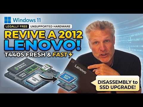 Legally Upgrade Lenovo T440 to Windows 11 - Step By Step Guide