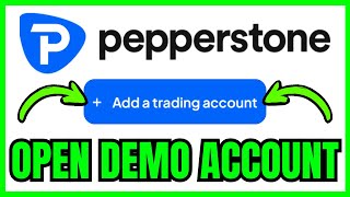 How To OPEN Pepperstone Demo Account (QUICK & EASY) 2025