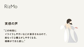 体調ナビゲーションサービスRizMo 