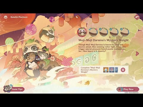 Muji-Muji Daruma's Mystery Weight | Bunshin Phantasm | Genshin Impact 5.4