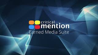 Critical Mention video
