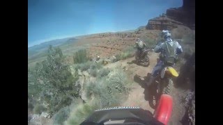 preview picture of video 'TOQUERVILLE FALLS DESERT RIDE UT. ON A 1999 CR250R 30TH APRIL 2012 PART #2'