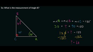 Triangle Sum Theorem Example 1