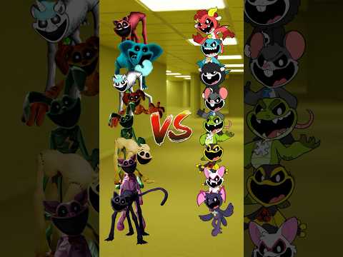 Big Smiling Critters VS Nightmare Critters #shorts #smilingcritters #nightmarecritters