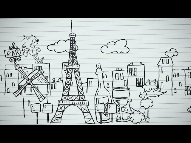 Sonic The Hedgehog Around the World in 80 Seconds