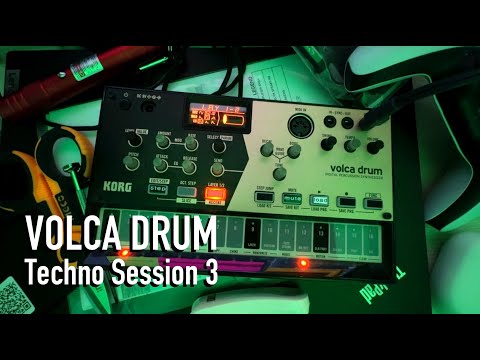 Volca Drum Techno Session 3