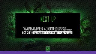 Sanctus Reach: Legacy of the Weirdboy 4:30 PM - 6.00 PM CEST!!!