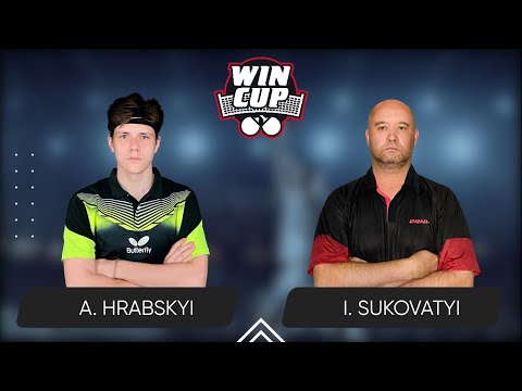 20:15 Andrii Hrabskyi - Ihor Sukovatyi West 5 WIN CUP 12.09.2024 | Table Tennis WINCUP