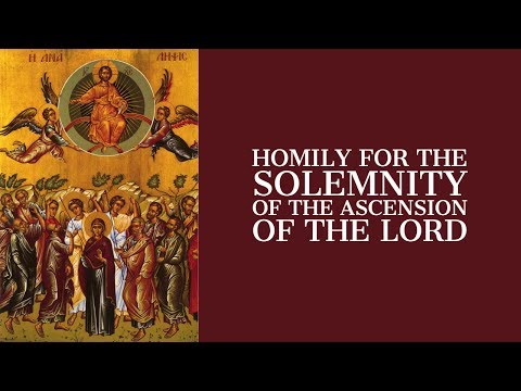 Homily for the Ascension of the Lord