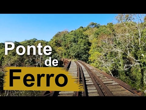 PONTES FERROVIÁRIAS - BELEZAS DO RIO GRANDE DO SUL - XTZ 125