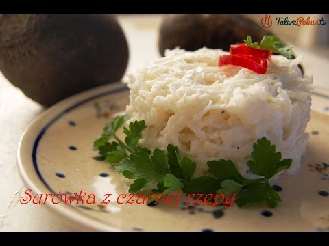 Surówka z czarnej rzepy - TalerzPokus.tv