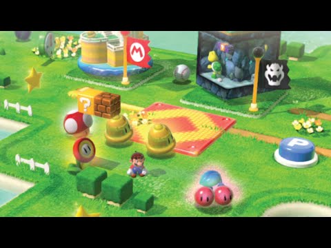 Super Mario - If the World Map has Items and Enemies?