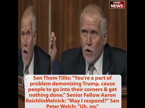Sen Tillis: Is it immoral Obama deported 3 million people? A: May I respond? Sen Welch: no
