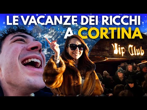 Dentro le VACANZE dei RICCHI a CORTINA: è davvero come la raccontano?