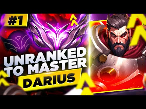 Unranked to Master #1 - Season 14 Darius Gameplay - Best Darius Builds - Darius Gameplay Guide