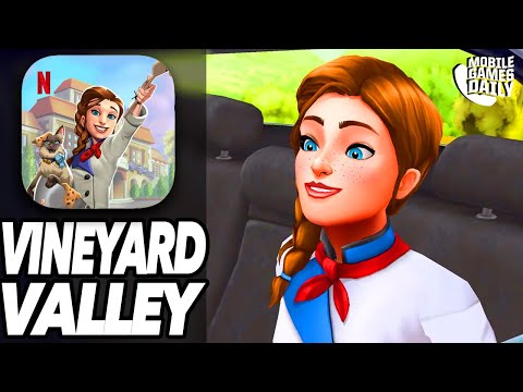 Vineyard Valley NETFLIX Story Gameplay Walkthrough - Chapters 1,2,3 (Netflix Games)
