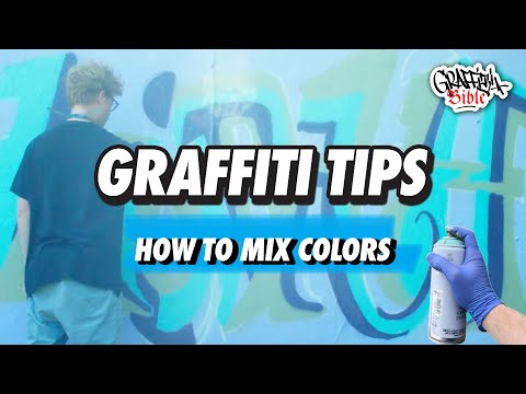 How to Draw Graffiti: Mastering Color Mixing in Your Graffiti Letters