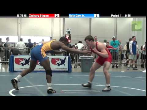 Mens FS FS 70 KG - Zachary Stepan vs. Nate Carr Jr.