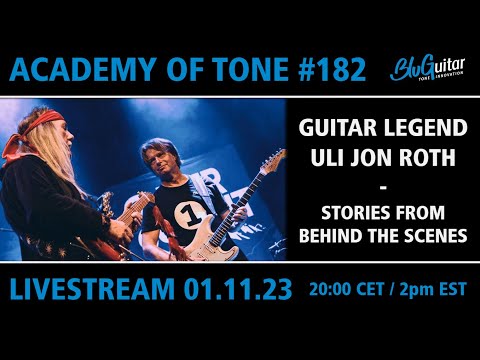 Academy Of Tone #182: Guitar Legend Uli Jon Roth - Live Interview