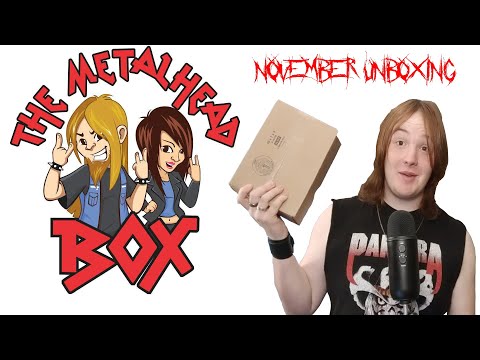 Unboxing The November 2019 Metalhead Box