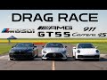 M850i Vs AMG GT55 Vs 911 Carrera 4s